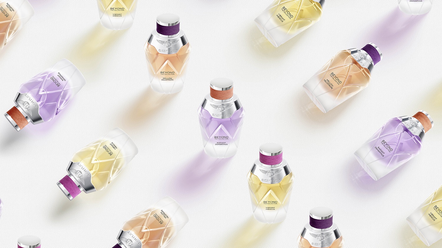 Three New Floral Scents From Bentley Beyond In The First Collection For Her