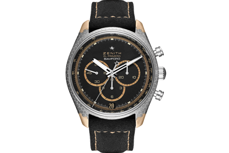 The Bamford Watch Department x Zenith x Black Badger Superconductor LE