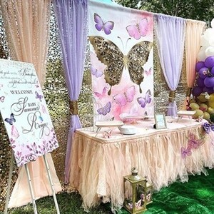 BUTTERFLY DÉCOR FOR BABY SHOWER
