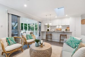 Semi Open Plan Kitchen Living Room