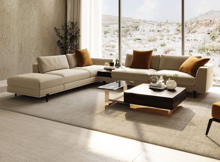 How to Create the Perfect Brown and Gold Living Room