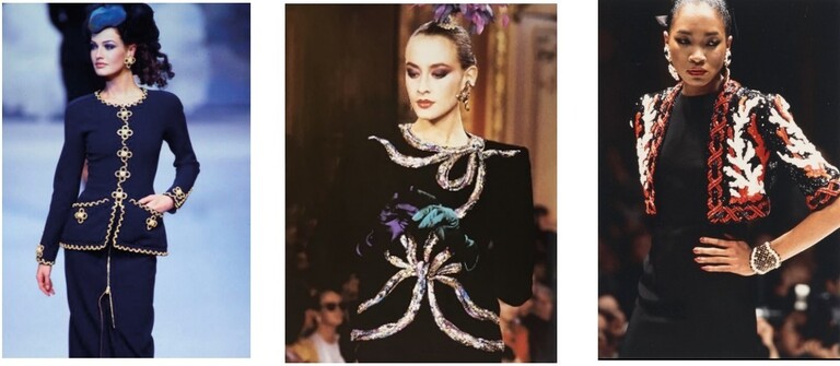Chanel, Dior, Givenchy, Lacroix, Saint Laurent, Valentino… A Haute Couture Wardrobe