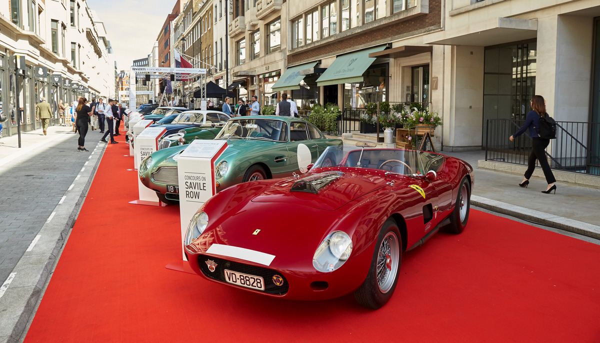 Tailoring Meets Automotive Art: Concours on Savile Row