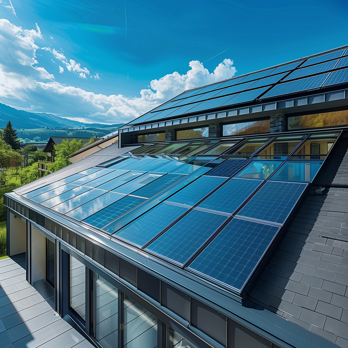 Why a Glass Roof is the Perfect Match for Your Solar Panels