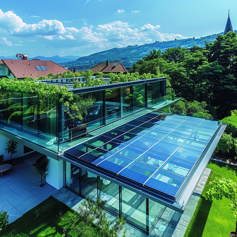 Why a Glass Roof is the Perfect Match for Your Solar Panels