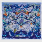 Carré Freedom Birds Blue image 2