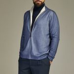 Zip Jacket Cashmere Denim image 2