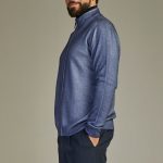 Zip Jacket Cashmere Denim image 4
