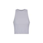 Women's Smooth Crop Tank - Grey image 1