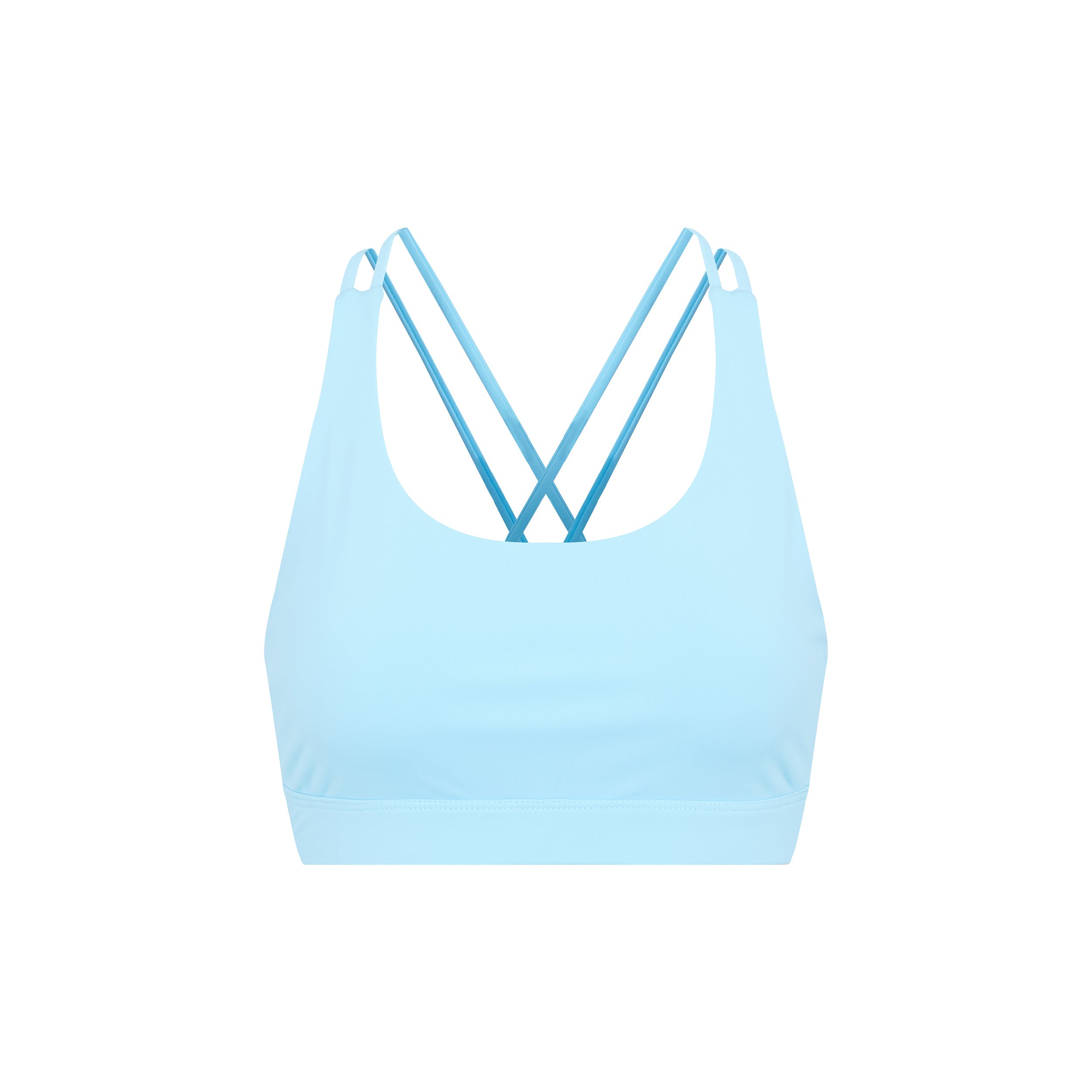 Women's Core Sports Bra - Sky Blue