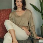 Knitted Sweater - Beige image 1