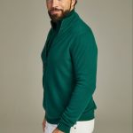 Zip Jacket Cashmere Green image 4