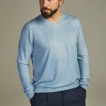 Victory Cashmere Sweater Azzurro image 2
