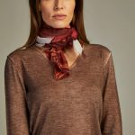 Mini Scarf Apollo White/Porpora image 1