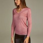 Fit Cashmere Sweater Rosa Antico image 6