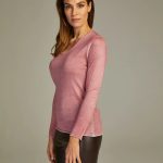 Fit Cashmere Sweater Rosa Antico image 2