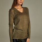 Fit Cashmere Sweater Olive image 2