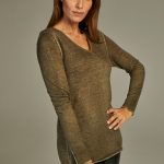 Fit Cashmere Sweater Olive image 7