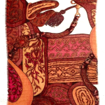 Mini Scarf Apollo White/Porpora image 2