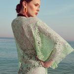 Mint Green Lace Kimono image 2