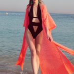 Neon Orange Kimono image 1