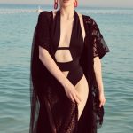Black Lace Kimono image 1