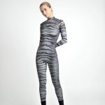 ZEBRA PRINT  STRETCH JUMPSUIT image 2