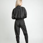 Women's Track Jacket - Black image 5