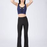 Women's Hooded Sports Bra - Navy image 5