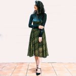 Printed Midi Dress image 4