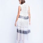 White Limited Edition Boheimian Cape image 3