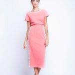 Baby Pink Twin set with White Lace image 4