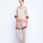 Beige Twin set - Top & Pants image 1