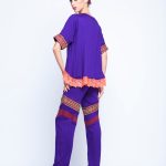 Purple Twin set - Top & Pants image 3