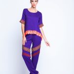 Purple Twin set - Top & Pants image 4