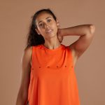 Women's Energise Training Top - Orange image 2