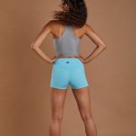 Women's Training Shorts - Sky Blue image 9