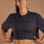 Women's Essential Crop Top - Black image 8