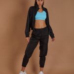 Women's Track Jacket - Black image 11
