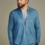 Zip Jacket Cashmere Avio image 1