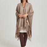 Woven cashmere Cape Brown/Beige image 1