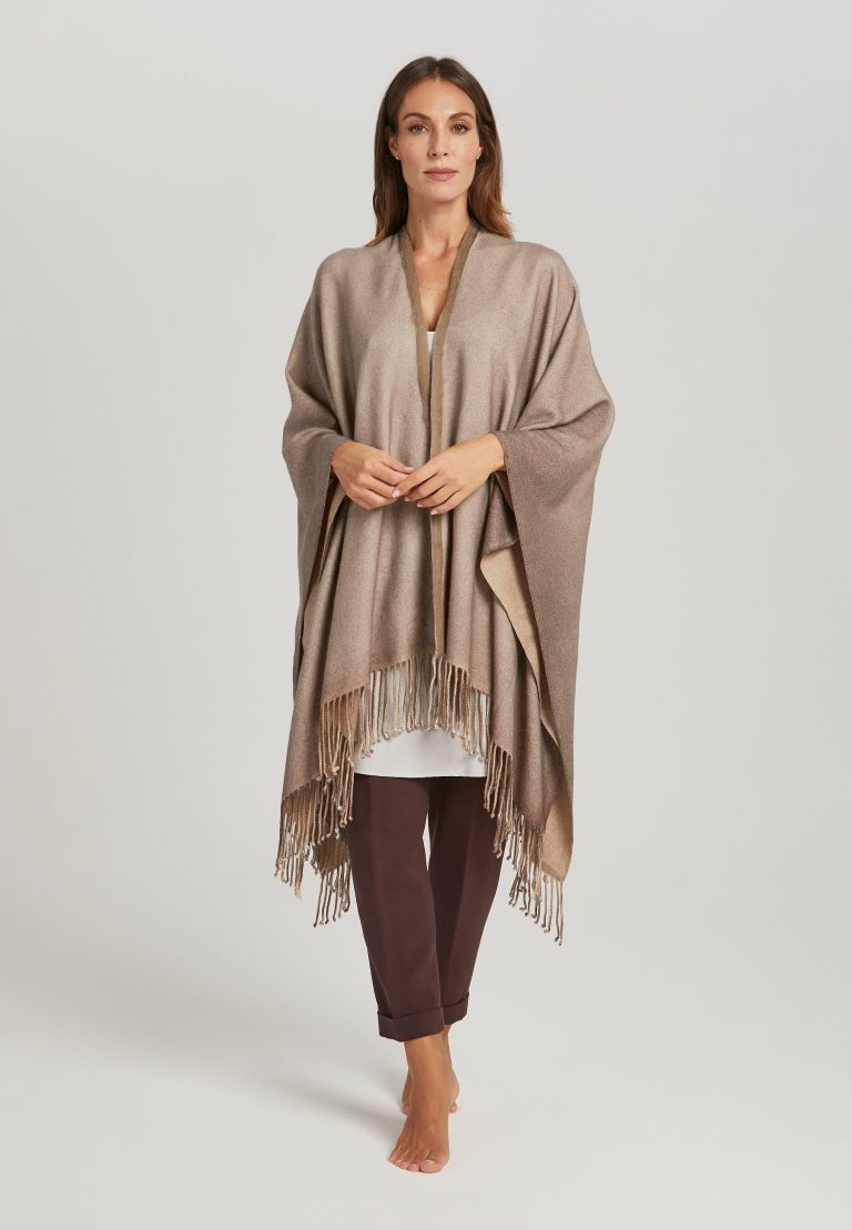 Woven cashmere Cape Brown/Beige