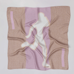 Haptic Pink Silk Scarf image 1