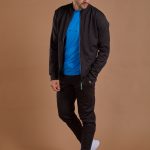 Men's Performance Full Zip Jacket - Black image 2