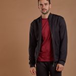 Men's Performance Full Zip Jacket - Black image 3