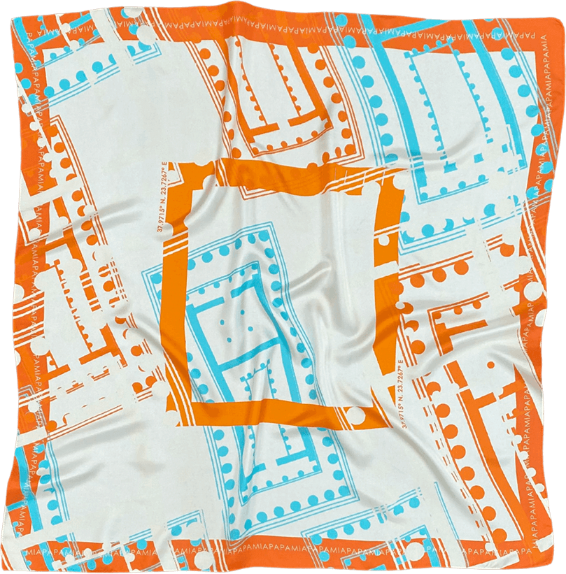 Parthenon Harmony Silk Scarf