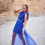 Blue Cobalt Tulle Dress image 2