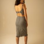 Check Fringe Bralette image 2