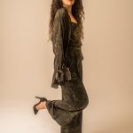 Print Pleat Trousers image 5