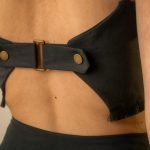 Teal Crop Fringe Bralette image 4